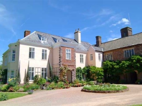 Upper South Court at Tiverton Castle